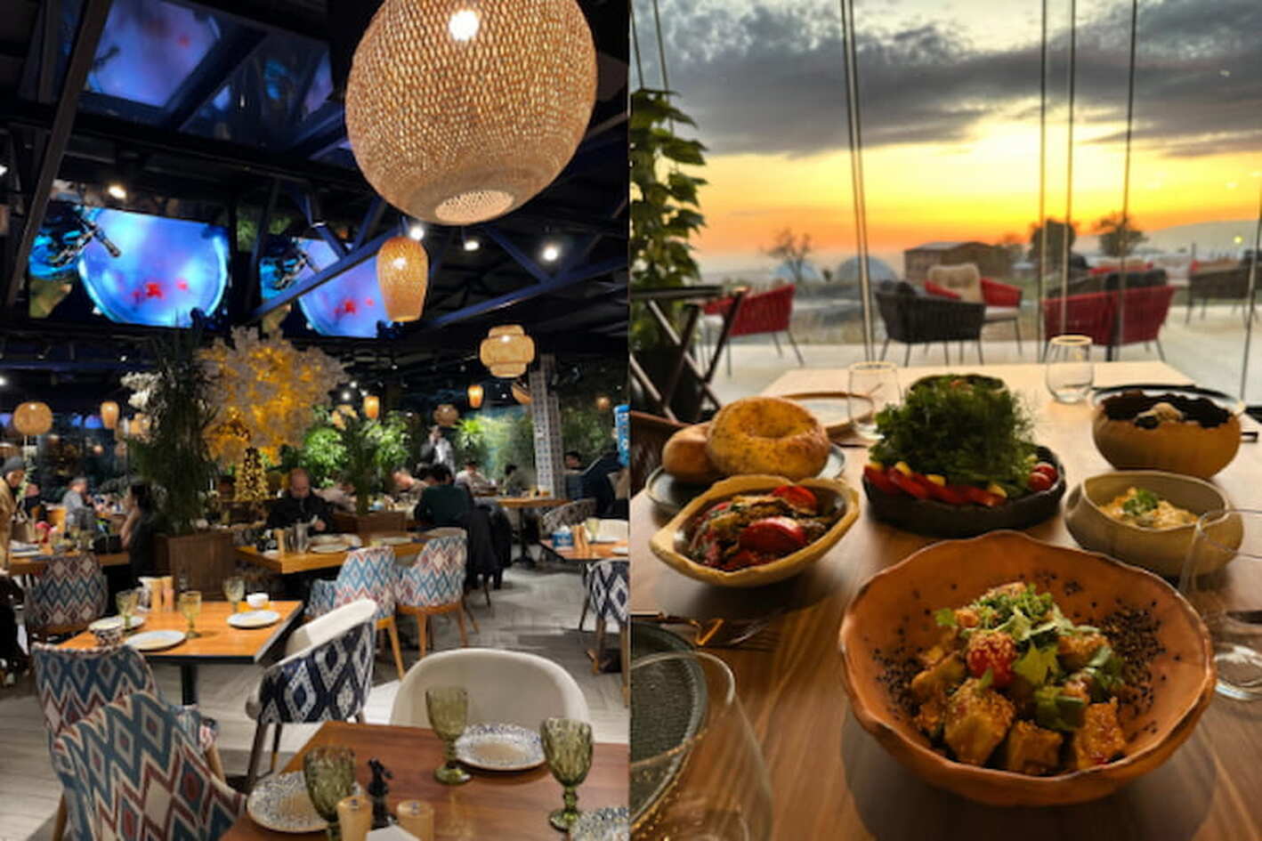 shashleek ambiance and food